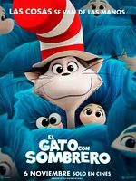 Cartel de El gato con sombrero