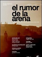 Cartel de El rumor de la arena