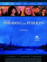 Cartel de Asuntos privados en lugares públicos