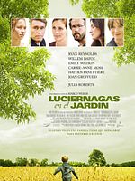 Cartel de Luciérnagas en el jardín