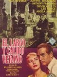 Cartel de El largo y cálido verano