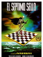 Cartel de El séptimo sello