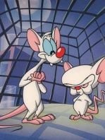 Cartel de Pinky y Cerebro