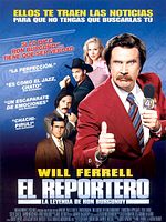 Cartel de El reportero: La leyenda de Ron Burgundy
