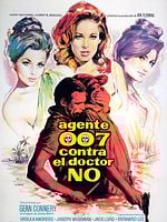 Cartel de Agente 007 contra el Doctor No