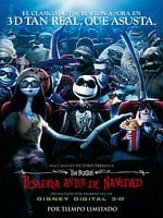 Cartel de Pesadilla antes de Navidad 3D