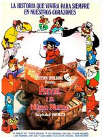 Cartel de Fievel y el nuevo mundo