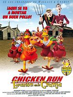 Cartel de Chicken Run: Evasión en la granja