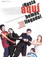 Cartel de ¡Hasta aquí hemos llegado!
