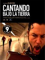 Cartel de Cantando bajo la tierra