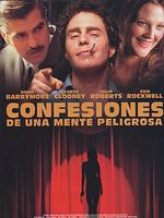 Cartel de Confesiones de una mente peligrosa