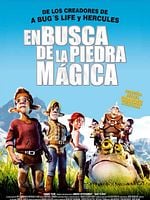 Cartel de En busca de la piedra mágica