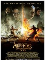 Cartel de Airbender. El último guerrero