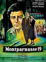 Cartel de Los amantes de Montparnasse