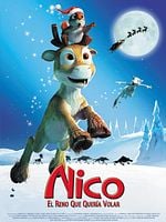 Cartel de Nico, el reno que quería volar