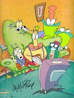 Cartel de La vida moderna de Rocko