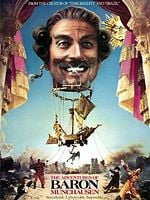 Cartel de Las aventuras del Barón Münchausen