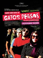 Cartel de Nadie sabe nada de gatos persas