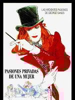 Cartel de Pasiones privadas de una mujer