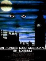 Cartel de Un hombre lobo americano en Londres