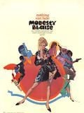 Cartel de Modesty Blaise, superagente femenino