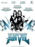 Cartel de Anvil. El sueño de una banda de Rock