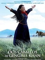 Cartel de Los dos caballos de Genghis Khan