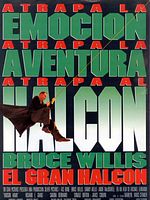 Cartel de El gran halcón