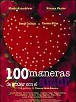 Cartel de 100 maneras de acabar con el amor