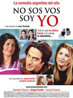 Cartel de No sos vos, soy yo