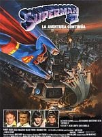 Cartel de Superman II: La aventura continúa