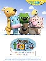 Cartel de La tropa de trapo en el país donde siempre brilla el sol