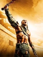 Cartel de Spartacus: Dioses de la Arena