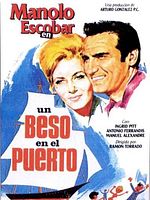 Cartel de Un beso en el puerto