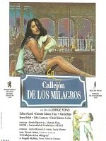 Cartel de El callejón de los milagros