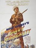 Cartel de Davy Crockett: rey de la frontera