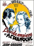 Cartel de La vida empieza a medianoche