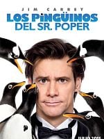 Cartel de Los pingüinos del Sr. Poper