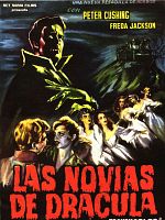 Cartel de Las novias de Dracula