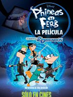 Cartel de Phineas y Ferb: A través de la 2ª dimensión