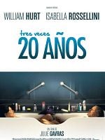 Cartel de Tres veces 20 años