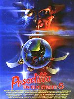 Cartel de Pesadilla en Elm Street 5