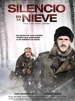 Cartel de Silencio en la nieve
