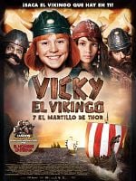 Cartel de Vicky el vikingo y el martillo de Thor