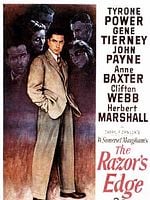 Cartel de El filo de la navaja