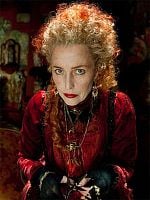 imagen de Pétalo carmesí, flor blanca