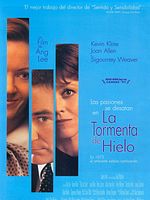 Cartel de La tormenta de hielo