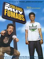 Cartel de Dos colgaos muy fumaos