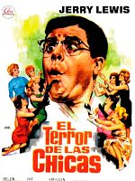 Cartel de El terror de las chicas