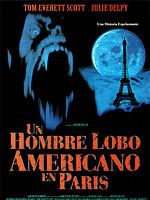 Cartel de Un hombre lobo americano en París